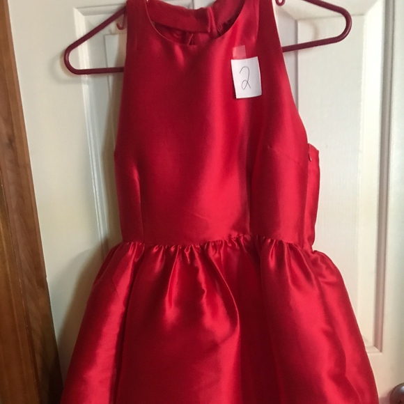 2. KATE SPADE red cocktail dress - Picture 2 of 3